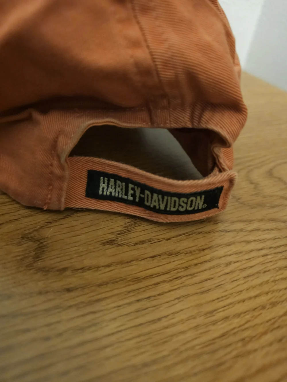 Harley Davidson Youth Cap Hat Baseball Adjustable Motorcycles Orange H-D